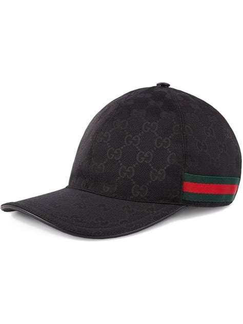 real gucci hat black|Gucci hats for men price.